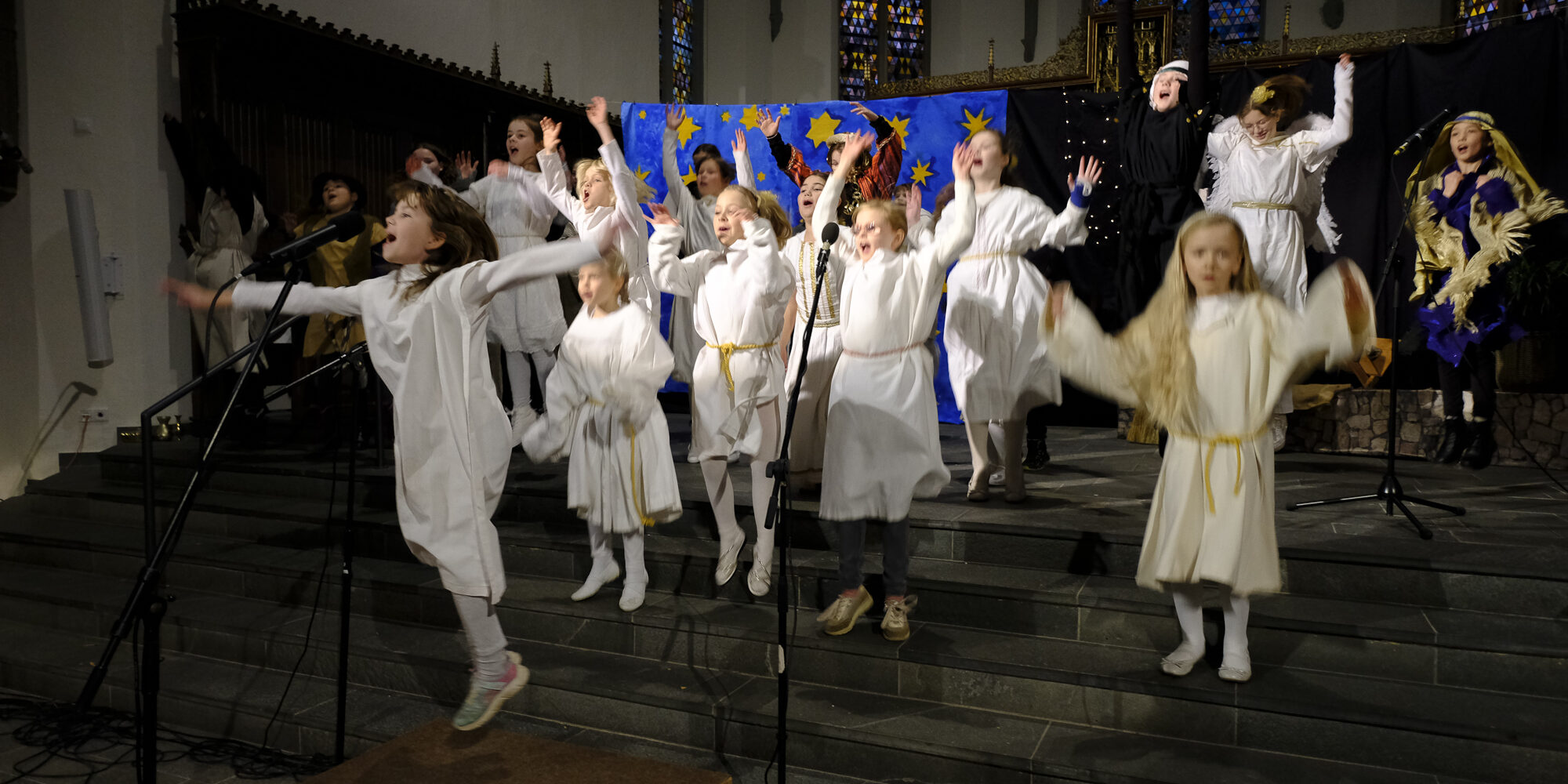 z. B. Weihnachtsmusical.ausschnitt